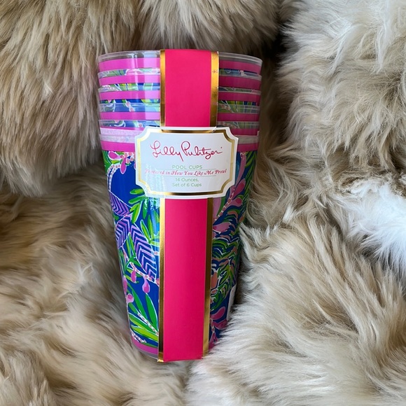 Lilly Pulitzer | Dining | Lilly Pulitzer Pool Cups | Poshmark